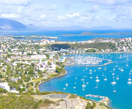 Nouméa - Vue du ciel