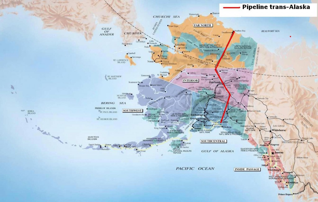 Alaska - Carte