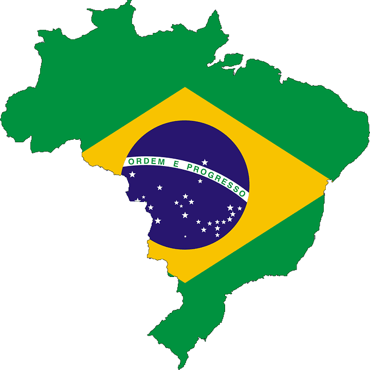 Brésil - Drapeau