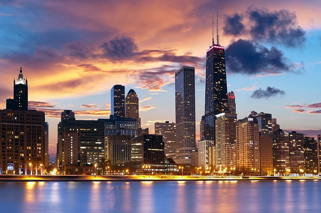 Chicago - Photo de nuit