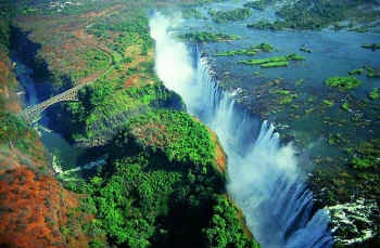 Victoria Falls- les Chutes du Zimbabwe