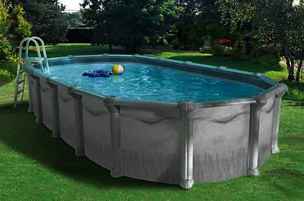 piscine metal hors-sol acier