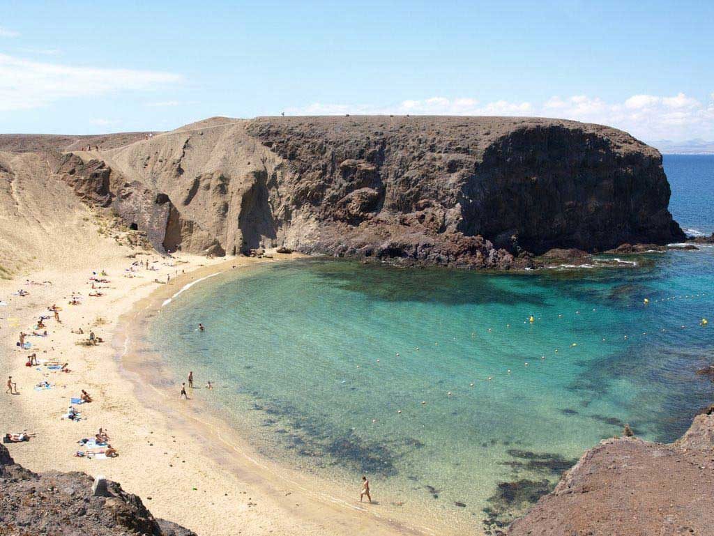 plage papagayo - lanzarote