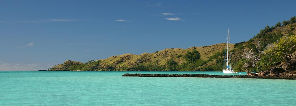 Le lagon de Mangareva, île Gambier