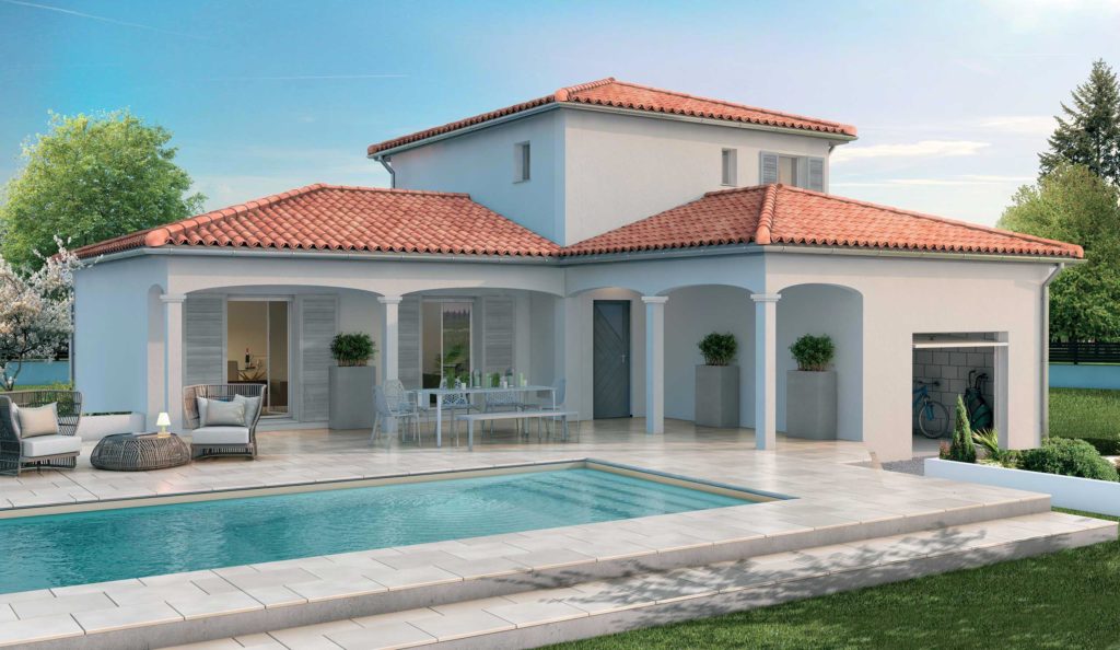 Modèle maison en 3D