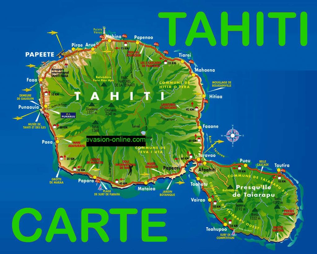 Tahiti - Perle Des Mers Du Sud » Vacances - Guide Voyage