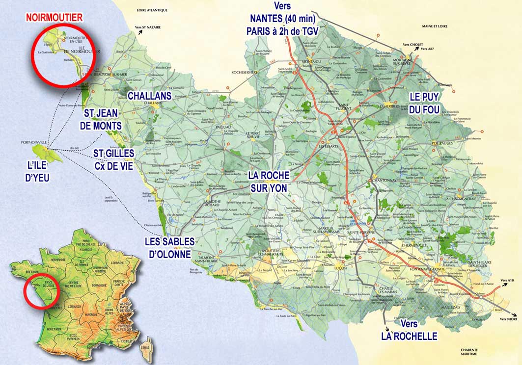 noirmoutier - carte