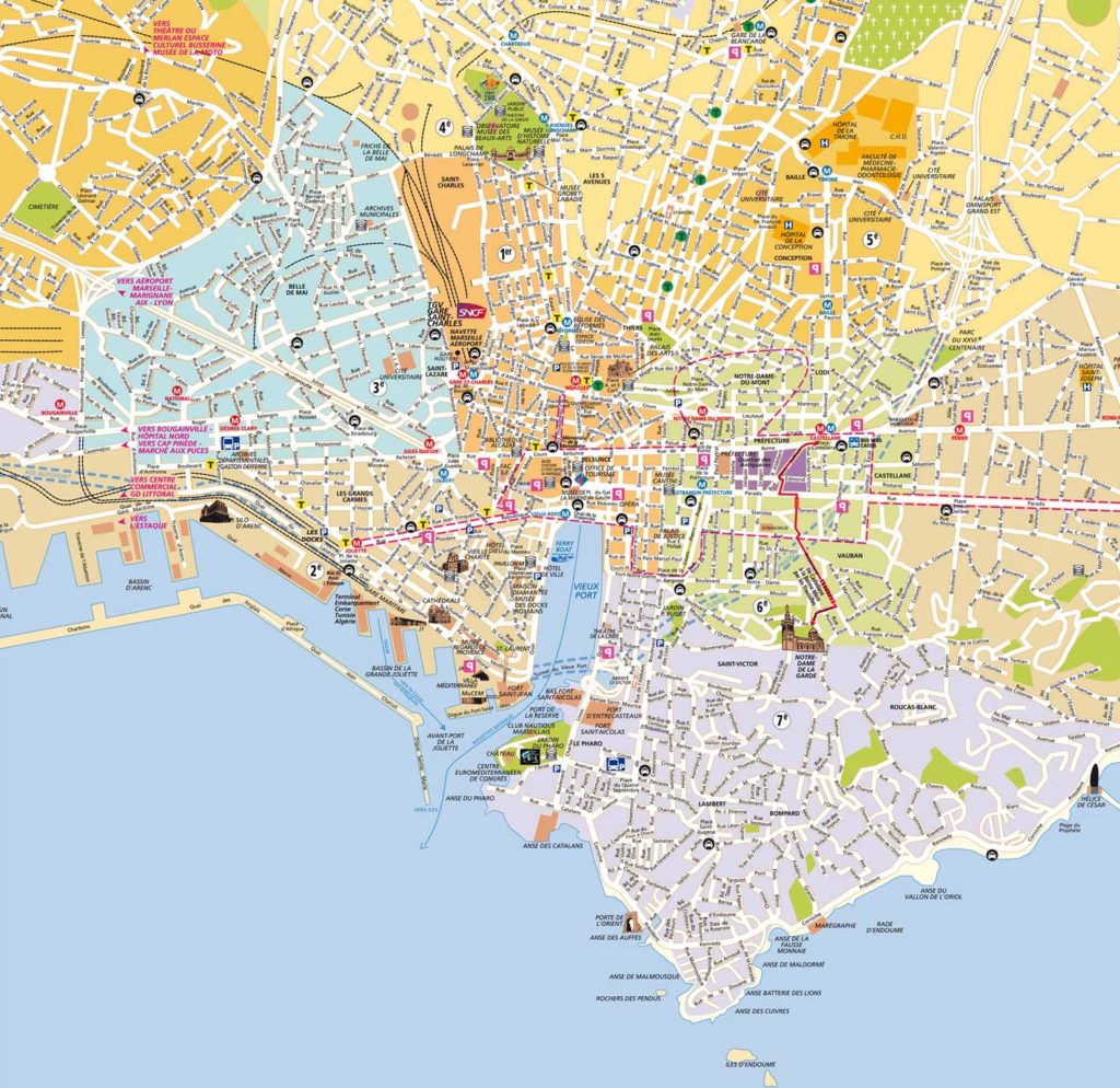 Plan de Marseille