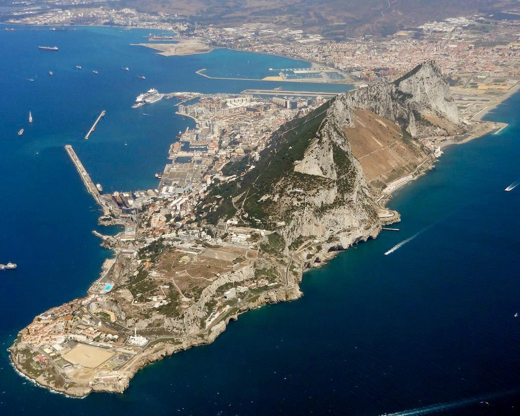 Gibraltar - Photo Aerienne