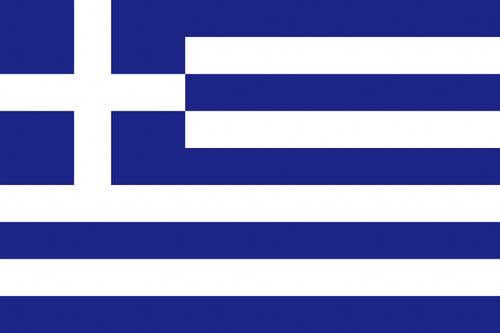 couleurs du drapeau de la grece