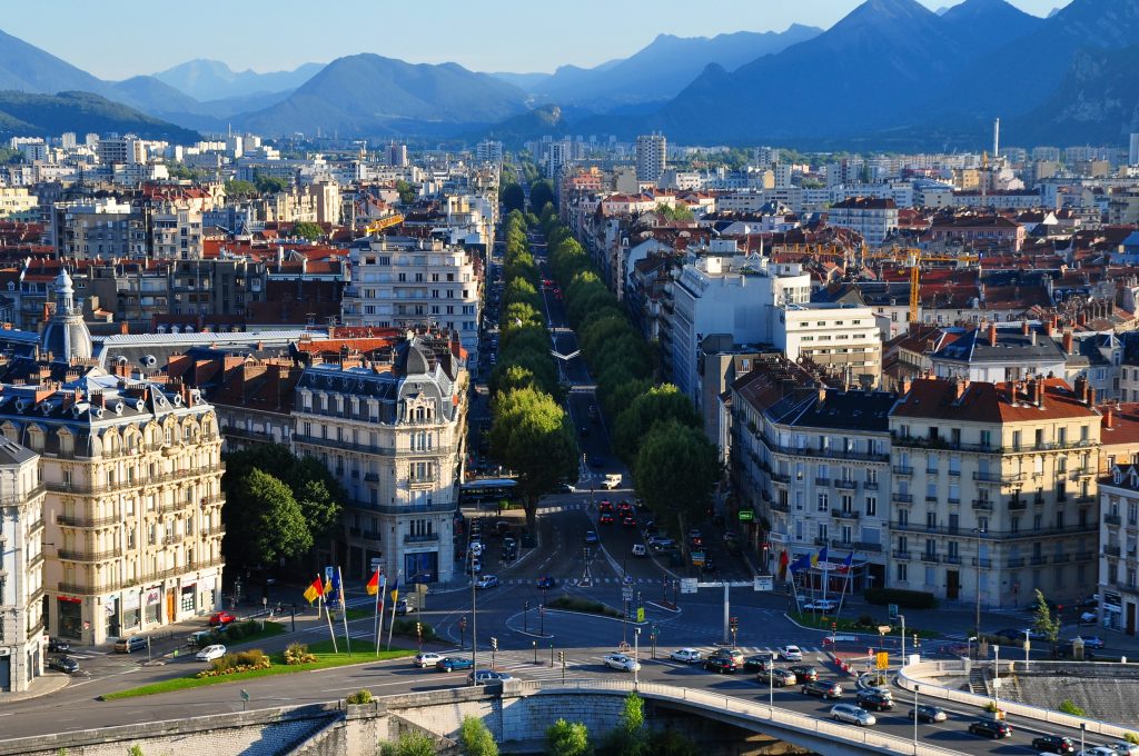 Grenoble vue de la bastille