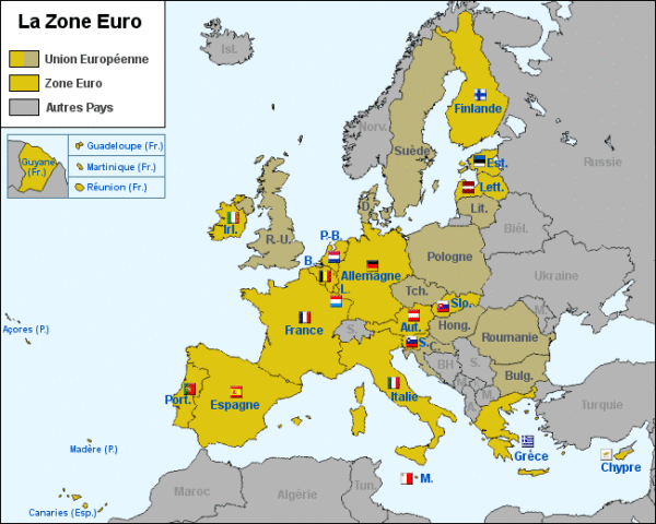 pays zone europe