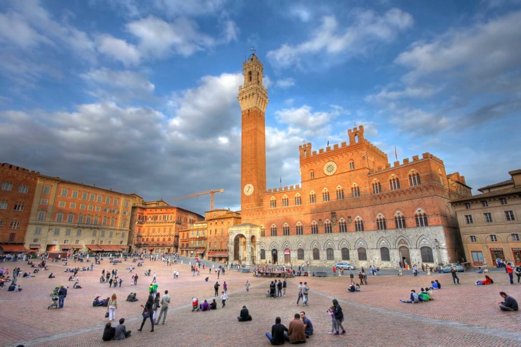 La Piazza del Campo - Sienne