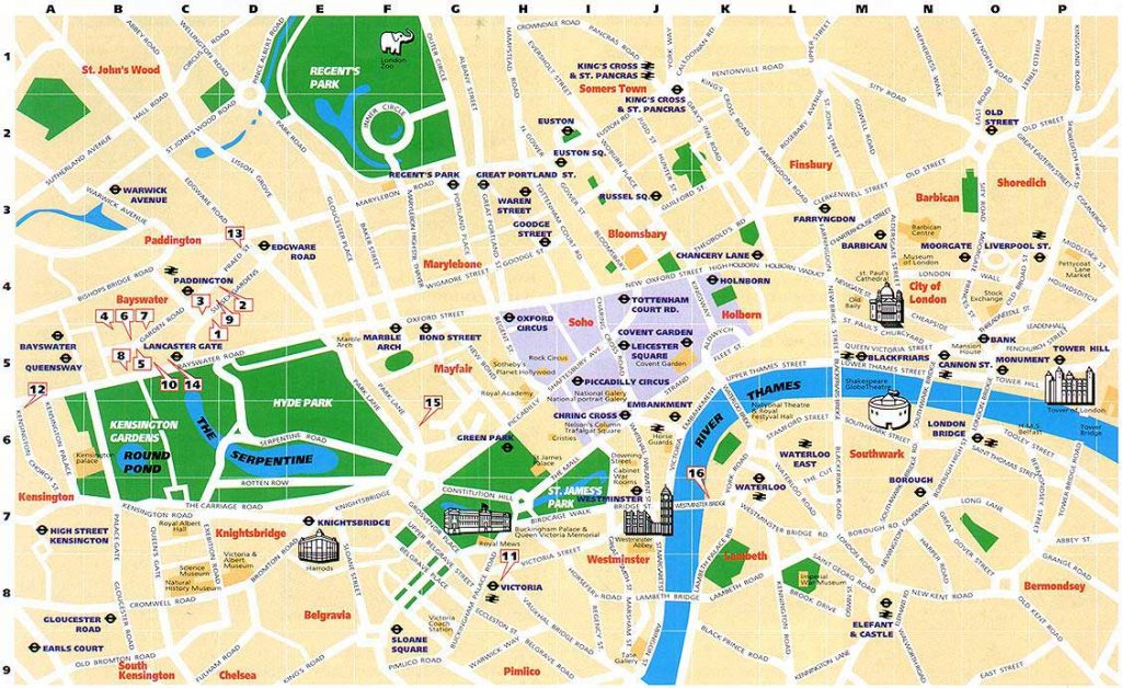 Plan de Londres