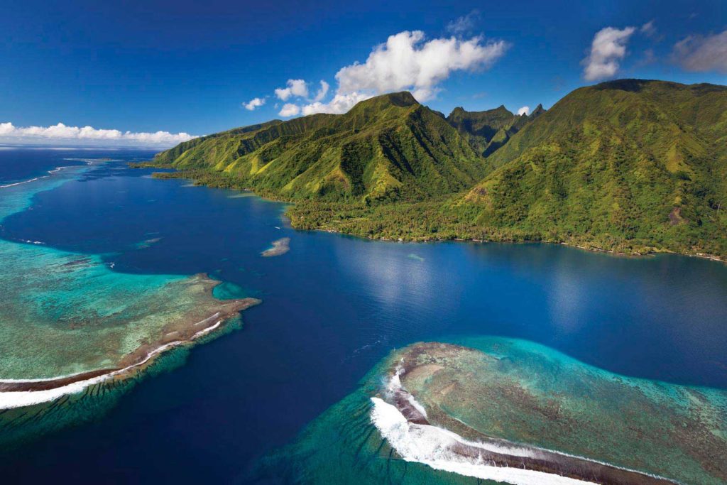 Photo de la presqu'il de tahiti