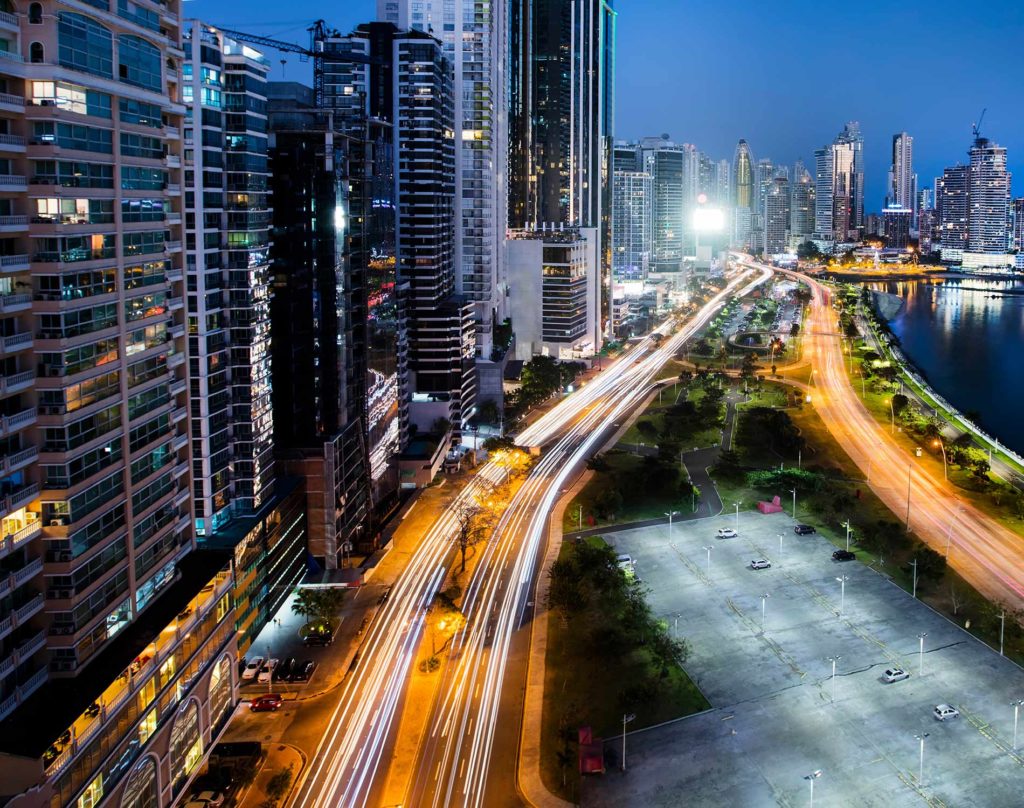 Panama - Photo de nuit