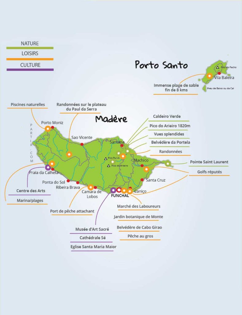 Carte de Madère