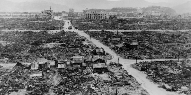Nagasaki - Image après la bombe de 1945