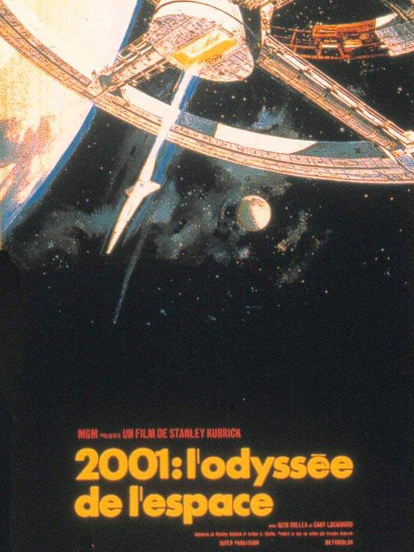 affiche film - 2001 odyssée espace