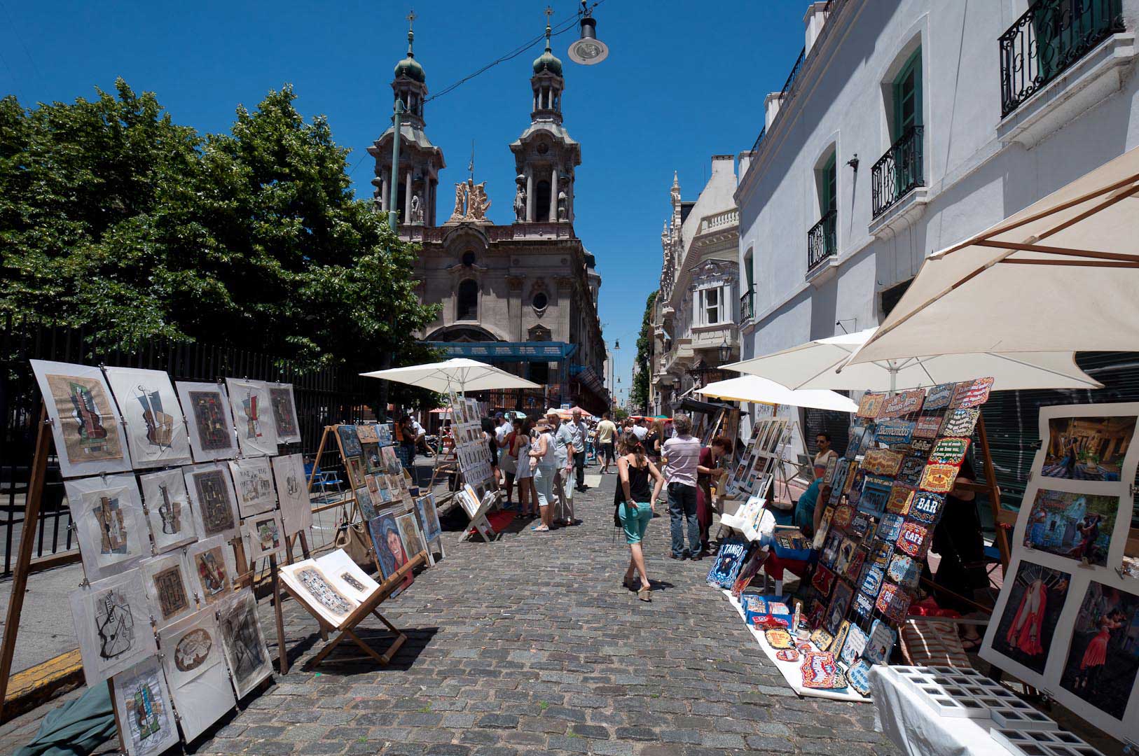 De Buenos Aires à San Telmo ≡ Voyage Carte Plan 