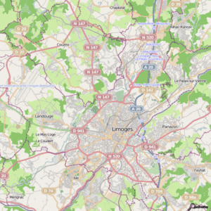 carte-de-limoges-voyage-carte-plan