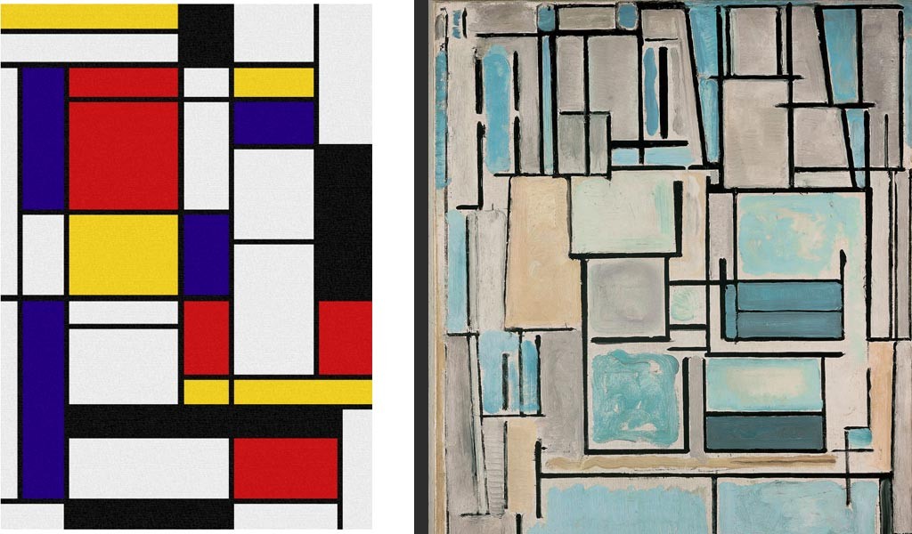 Piet-Mondrian - Tableaux