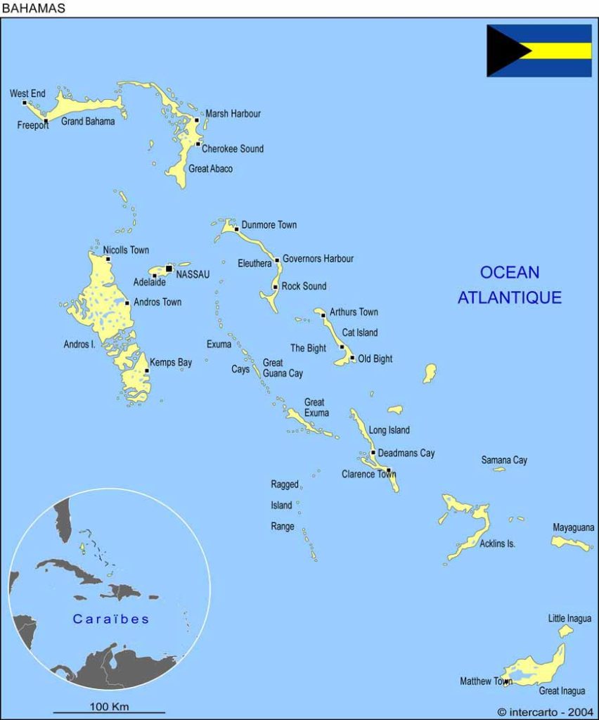 Bahamas carte
