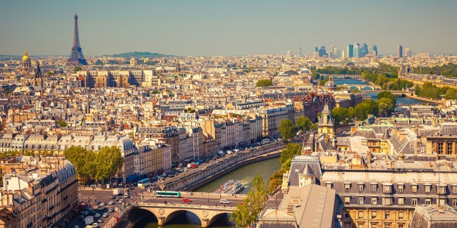 Vue de Paris panoramique