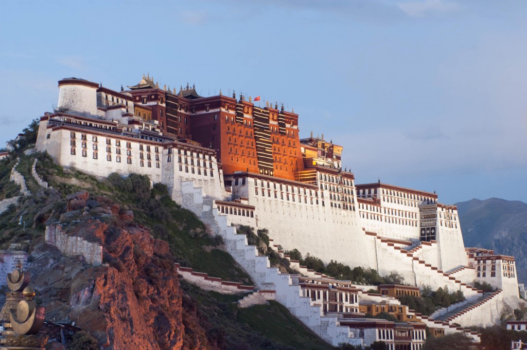 Potala - Palace au Tibet