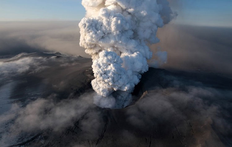 Volcan islandais Eyjafjallajokull