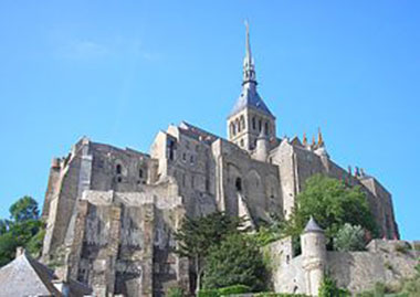 Normandie - Le Mont-Saint-Michel - Abbaye