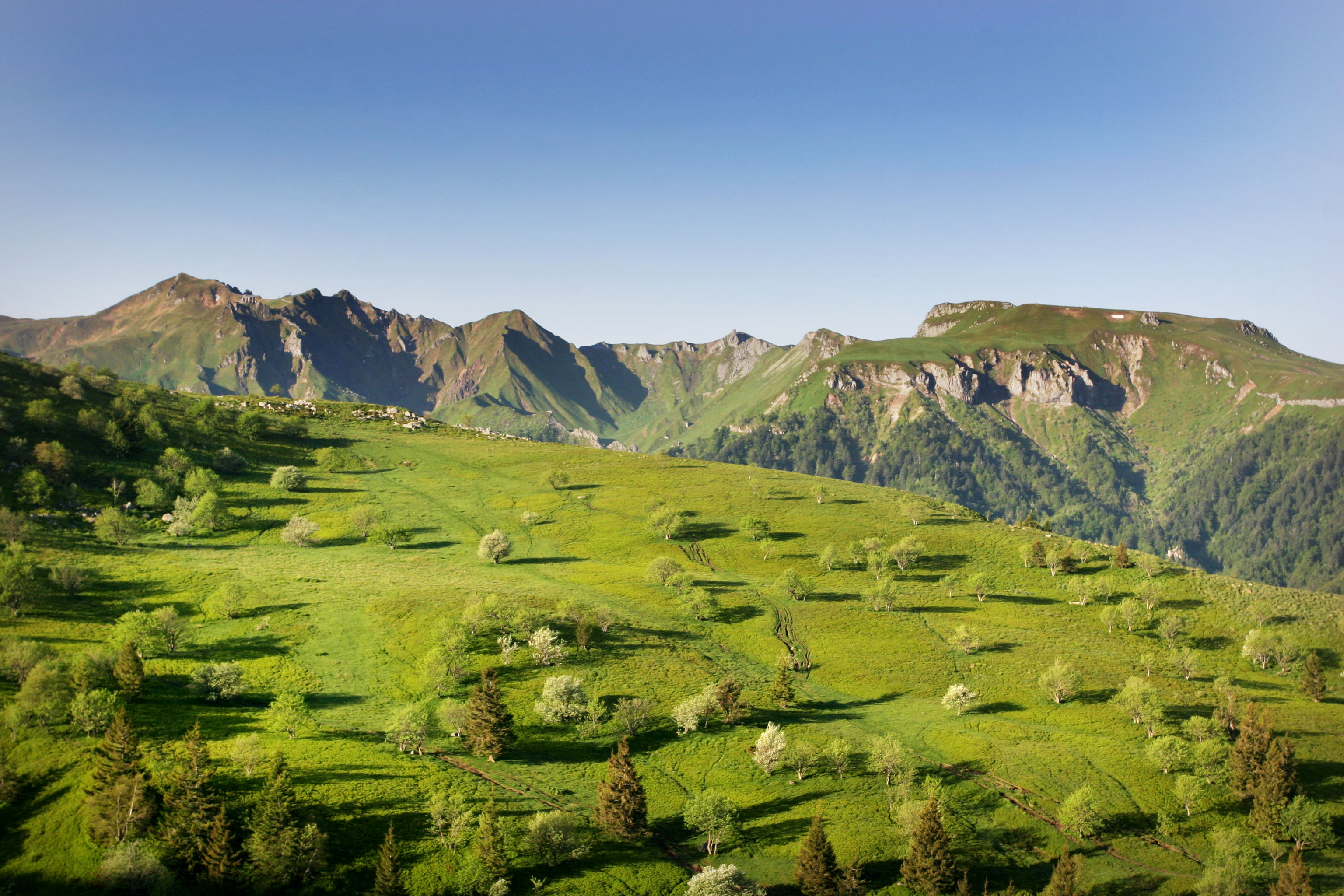 Image Auvergne Massif du Sancy - photo panoramique