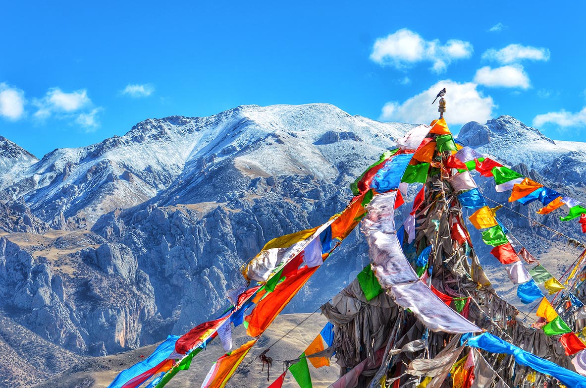 Montagne du Tibet