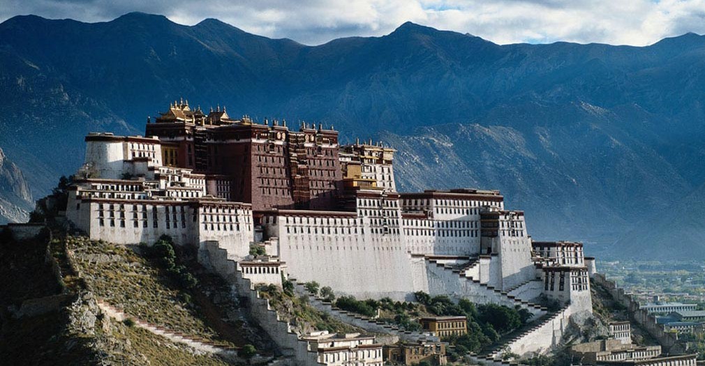 Palais du Potala au Tibet