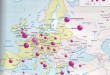 Carte Europe - Villes