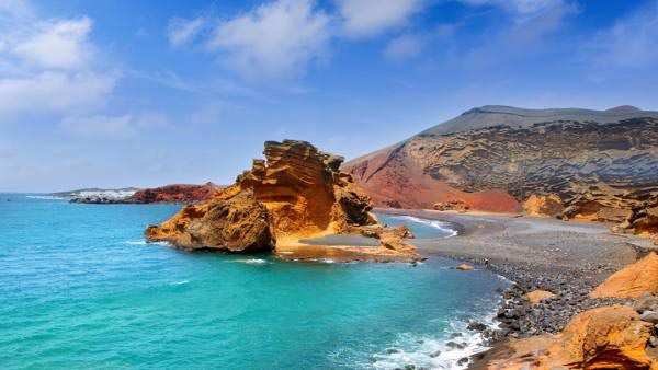 Les Canaries - Ile de Lanzarote - Plage