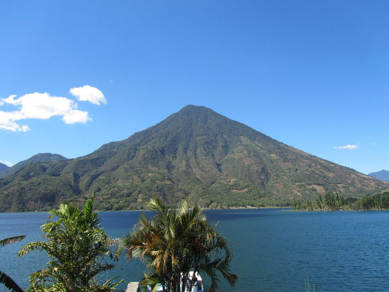 Volcan du lac Atitlan