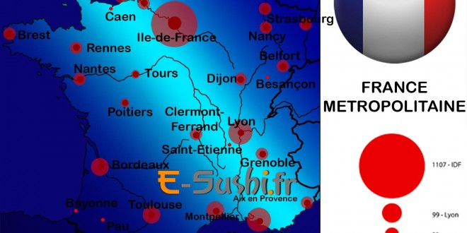 Carte de France Métropolitaine