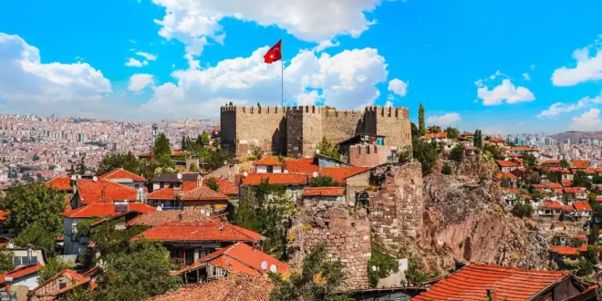 La citadelle de la ville de Ankara