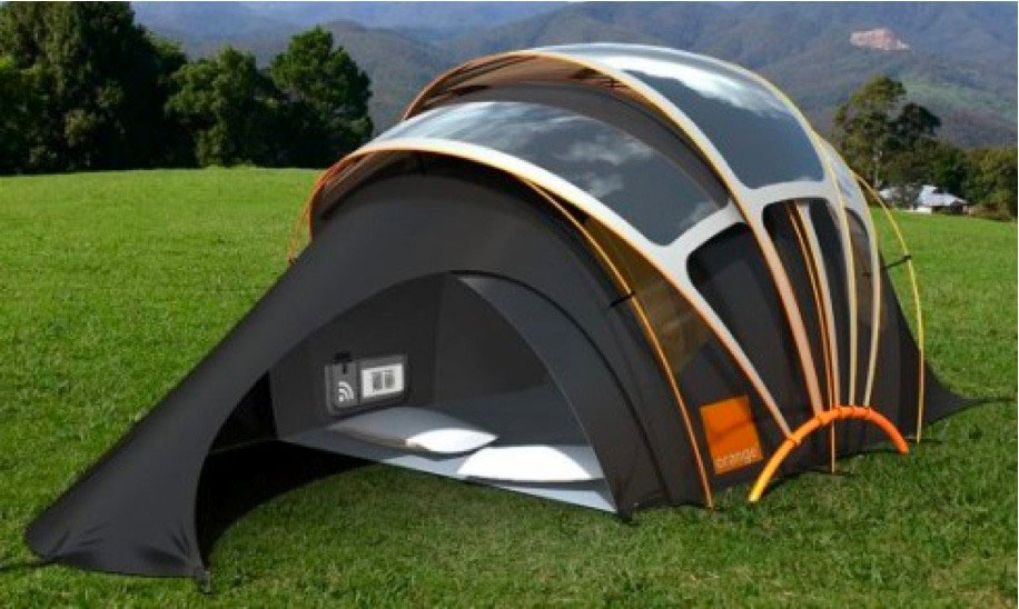 Tente de camping solaire