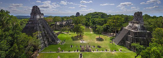 Photo du Temple en ruines à Tikal