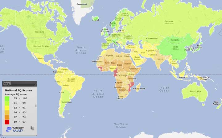 Image de la carte mondiale