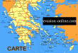 Carte de Grèce