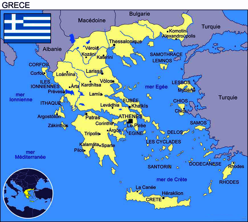 Carte Gr ce Images Voyage Carte Plan