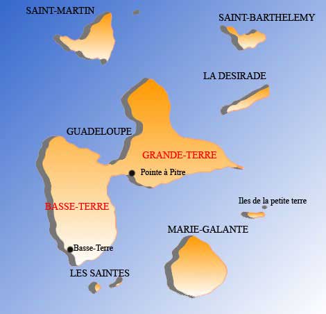 archipel Guadeloupe