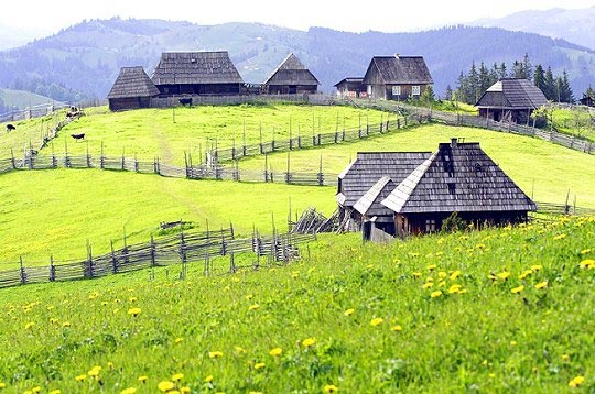 La Roumanie - Paysage champêtre