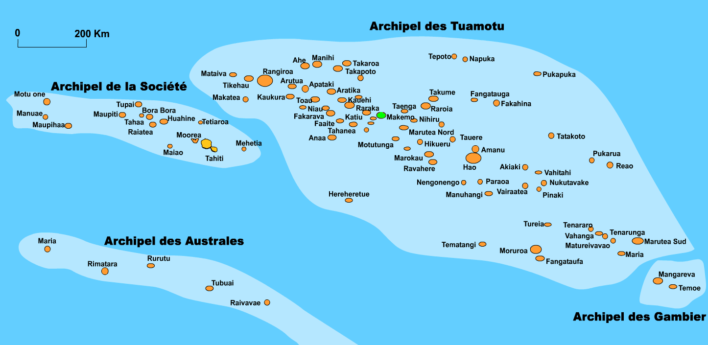archipel des tuamotu