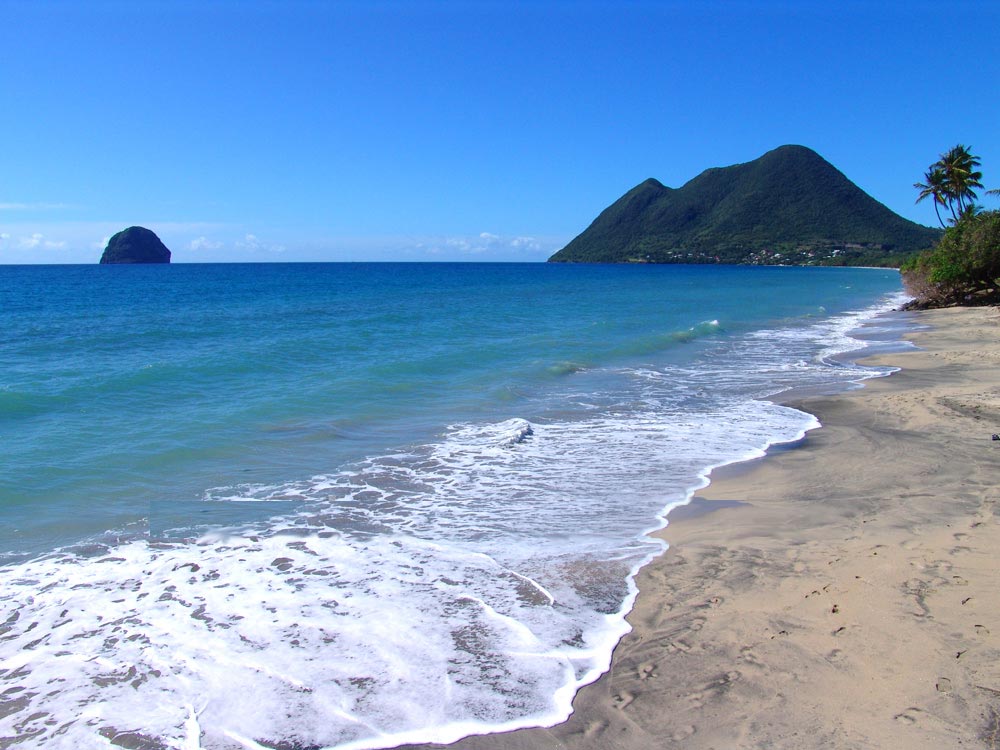 Les plages de Martinique ≡ Voyage Carte Plan