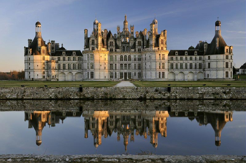 Le Château de Chambord ≡ Voyage Carte Plan