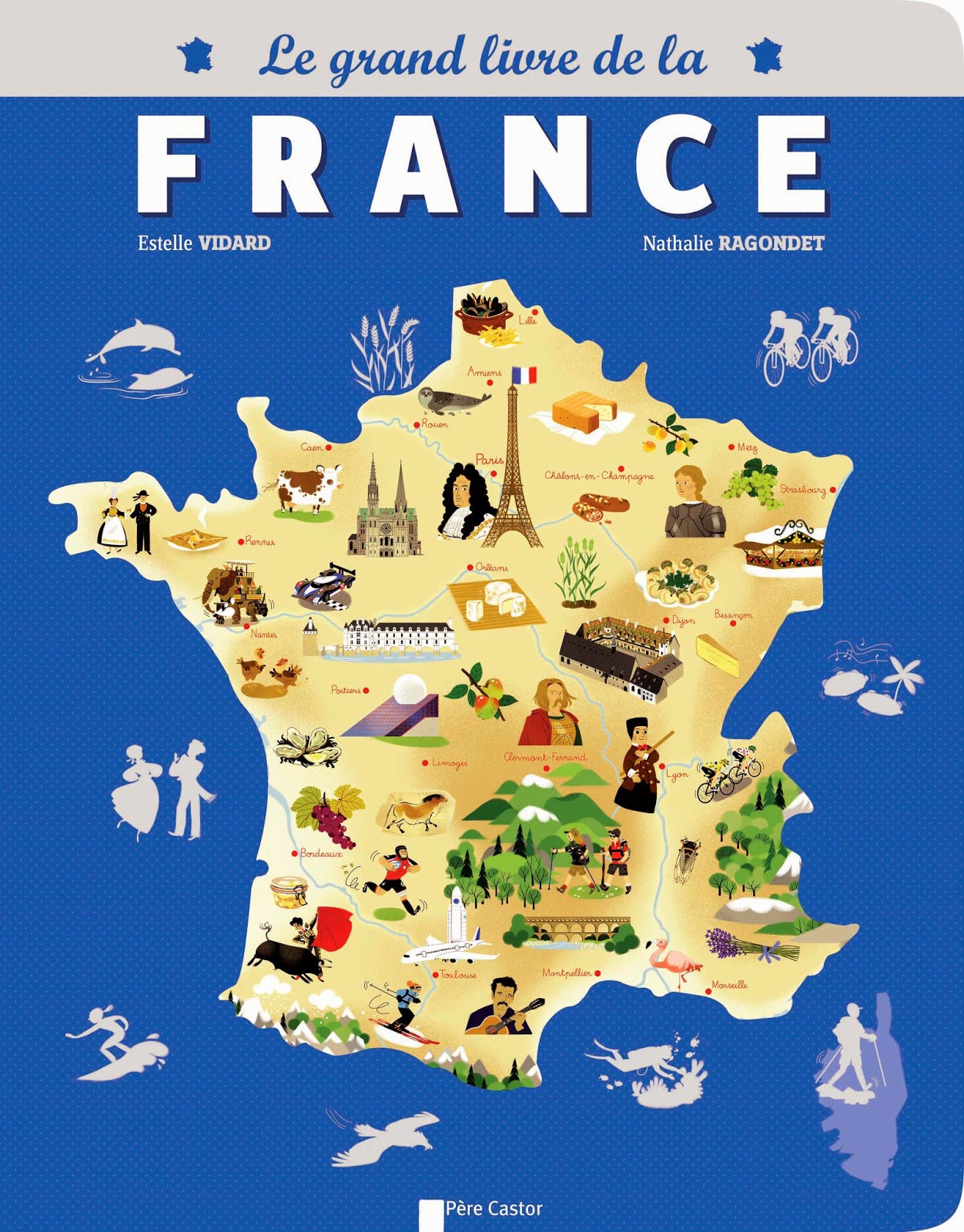Carte de France - Tourisme